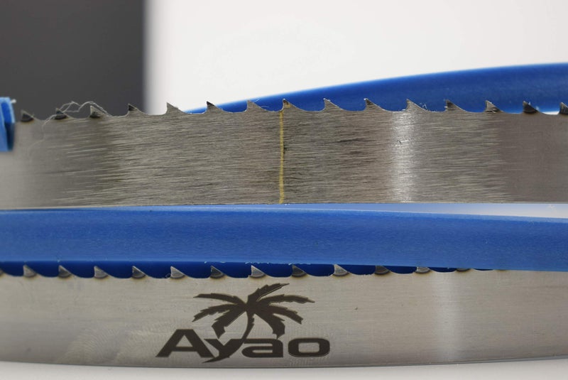 AYAO شفرات منشار شريطي AYAO بطول 80 بوصة وعرض 1/2 بوصة و4 أسنان لكل بوصة متينة - Image 3